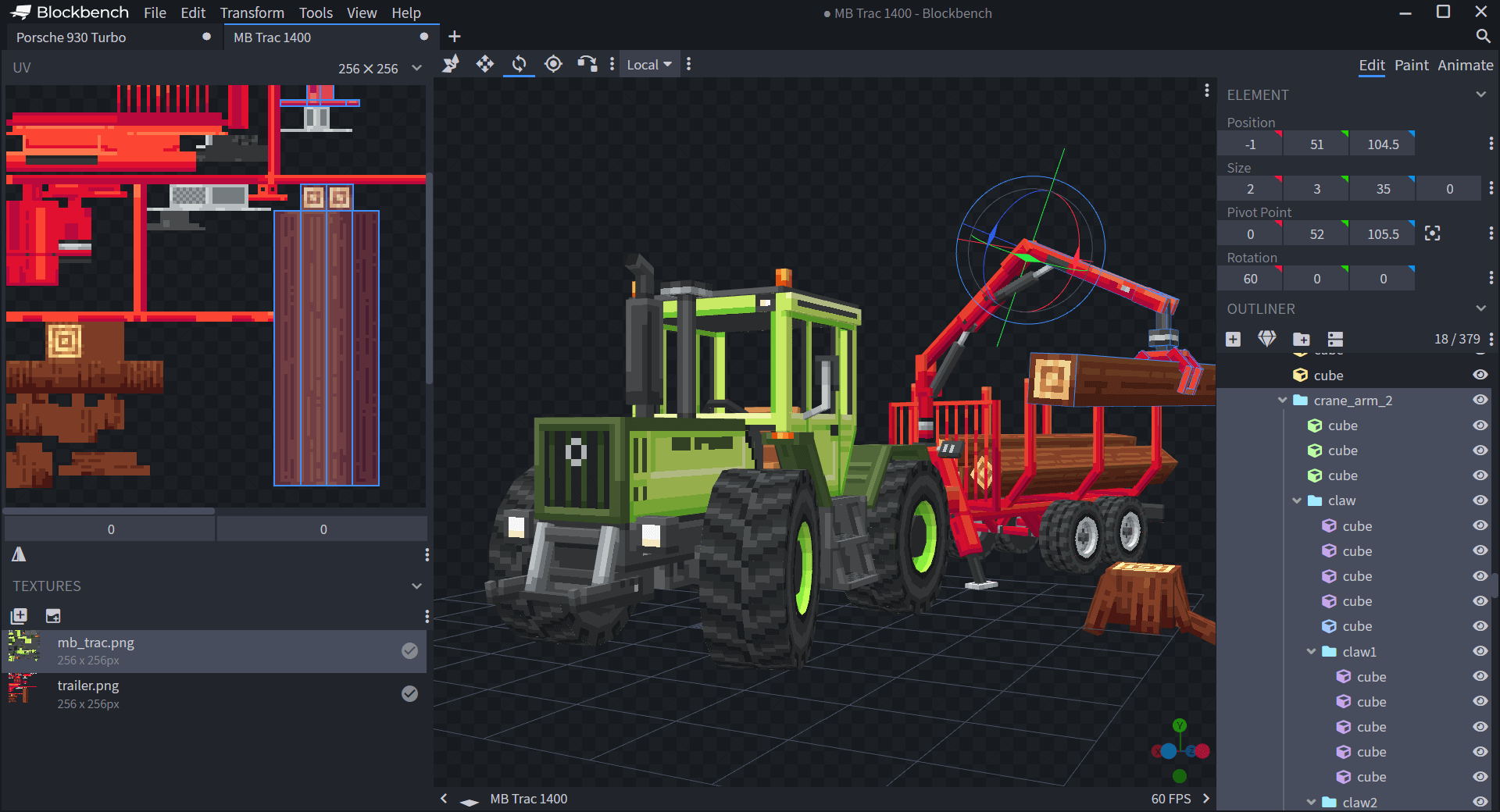 Blockbench Interface